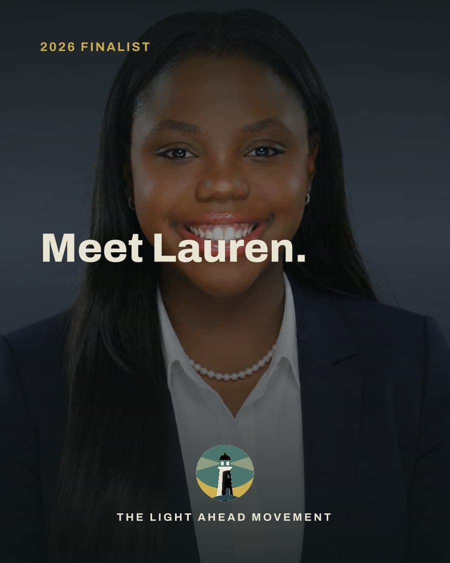 Meet Lauren, a 2026 finalist